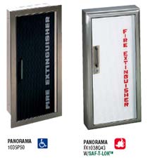 Jl Industries Panorama Series Fire Extinguisher Cabinets